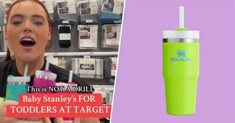 Target’s ‘Toddler’ Sized Stanley Cups Go Viral on TikTok.
